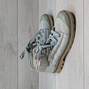 Palladium Women Ankle Keds High Top Sneakers shoes sz  8.5